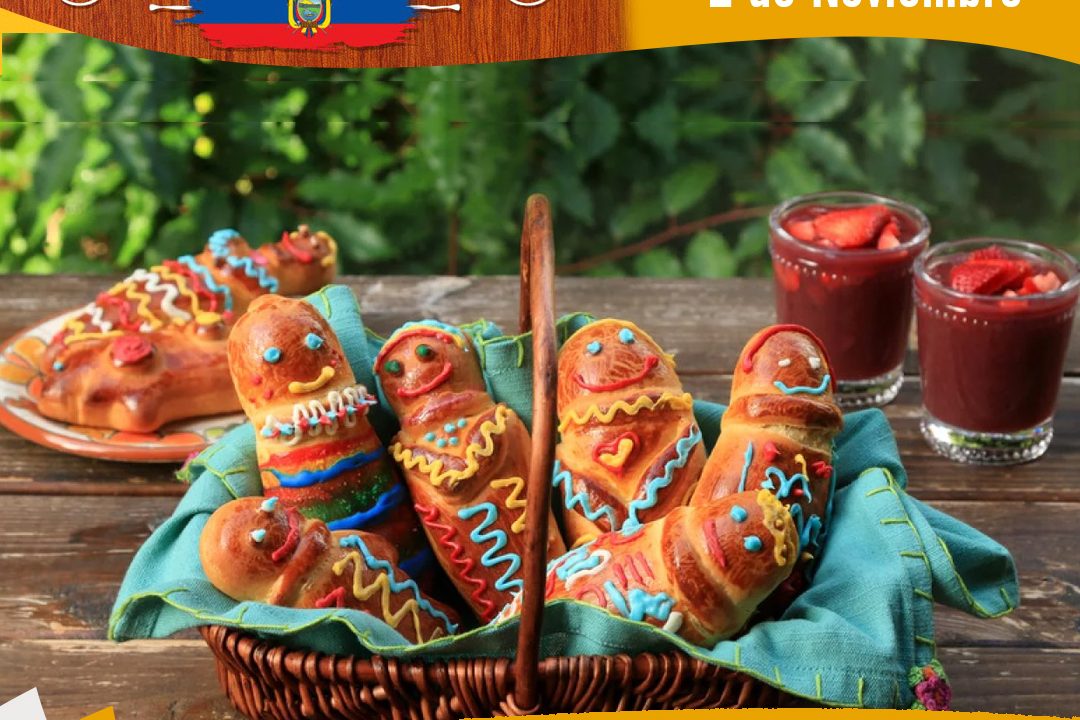 dia de los difuntos en ecuador Guaguas de pan y colada morada tradiciones gastronómicas del Ecuador