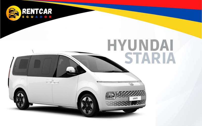 hyundai Staria - Rentcar Ecuador